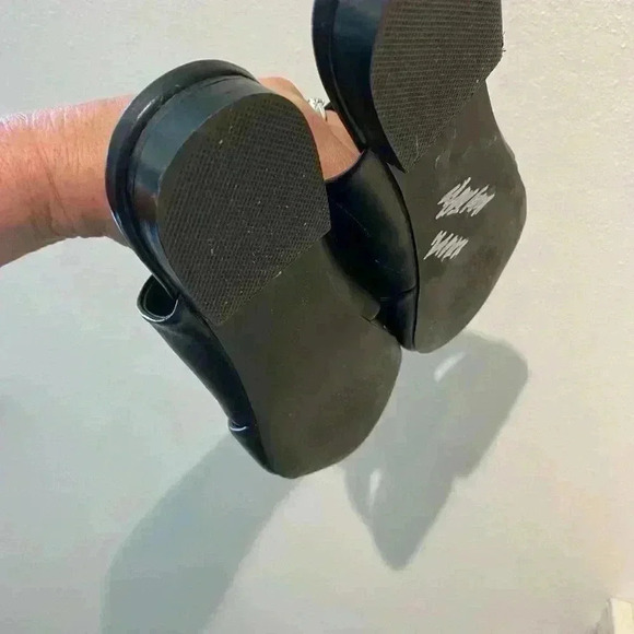 Matisse Women’s Leather Black Flat Slip On Pointed Miles 8M great condition - Picture 7 of 9